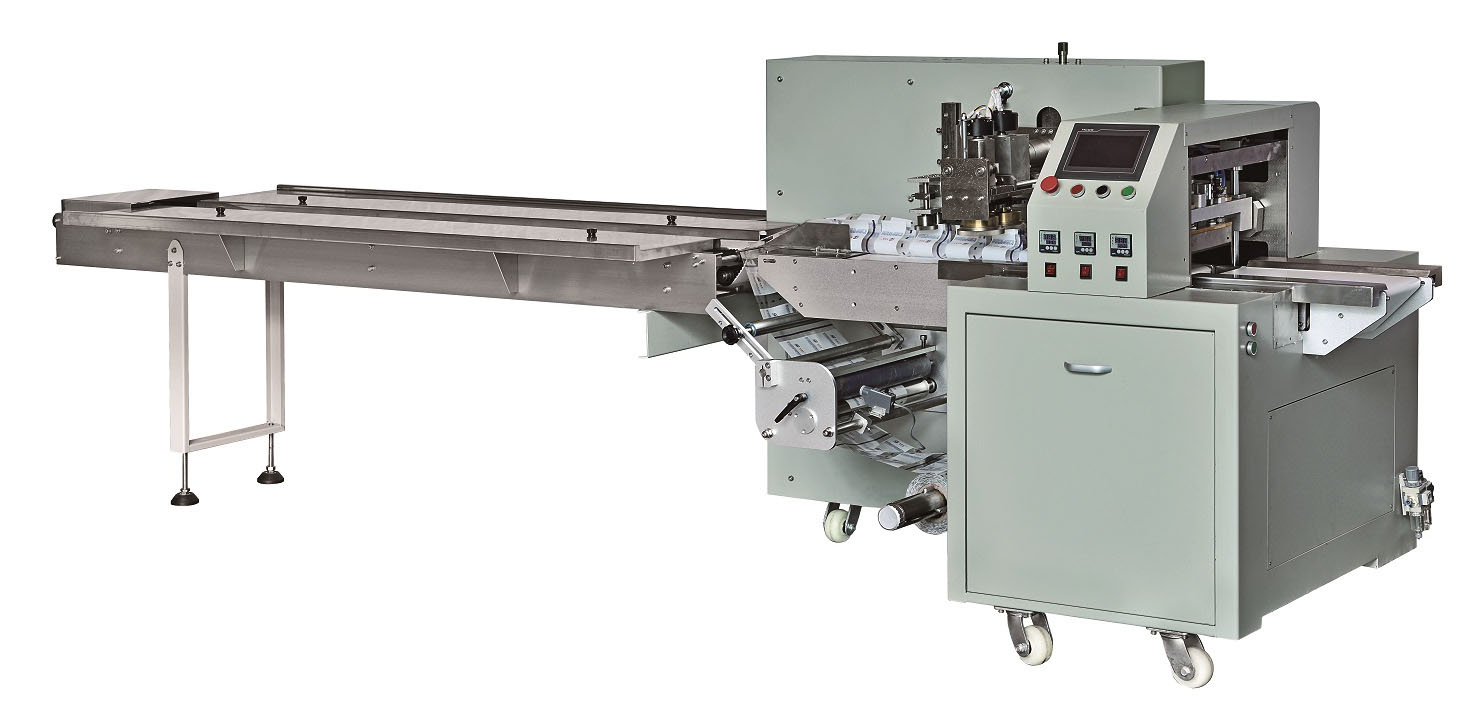 Horizontal Flow Wrapper for breakable or fragile products to ensure a tight fit within the packaging